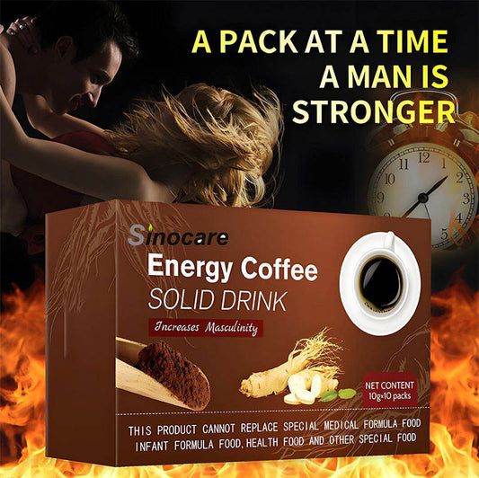 ALMAS Energy Coffee for Men — Instant Maca Blend